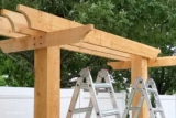DIY Arbor Swing: How to Install Arbor Swing Beams